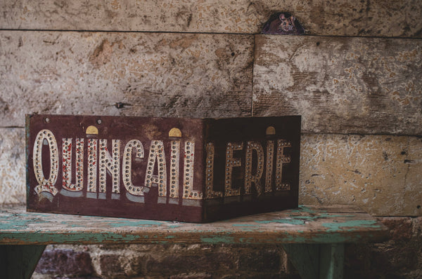 Vintage French Hardware Store Sign