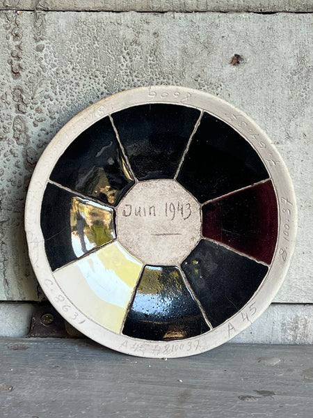 Paintwheel Dish 1943