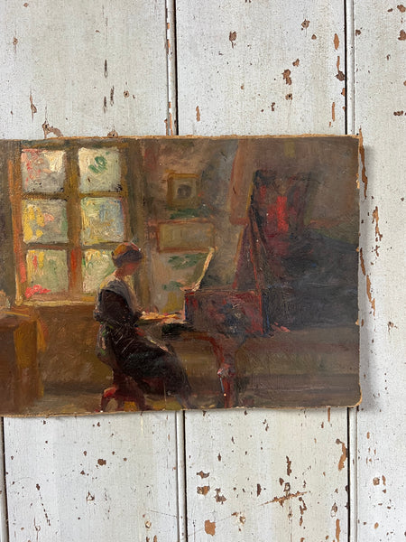 Antique French Study