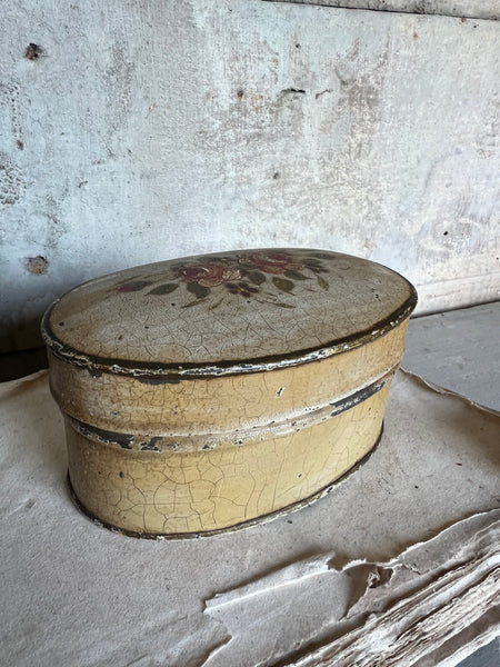 Sweet Vintage Handpainted Box