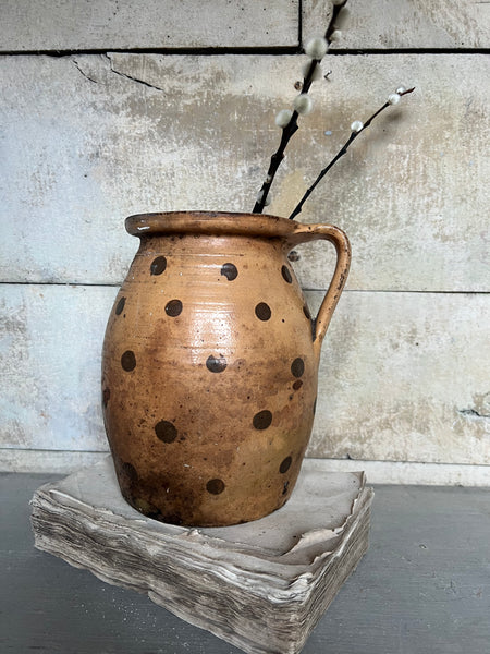 Stunning Large Spotted Pot