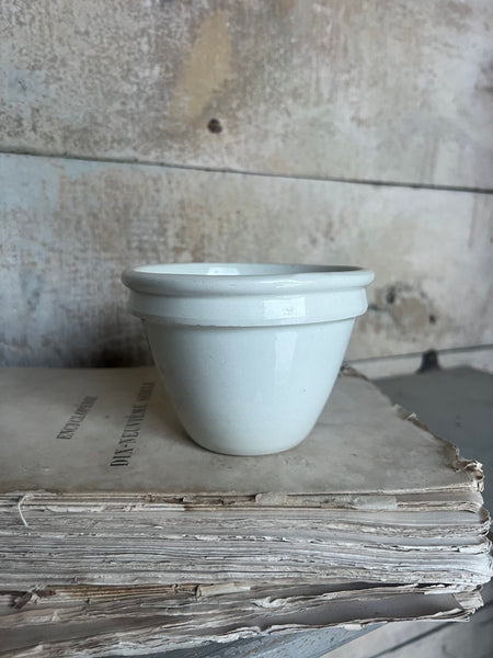 French Vintage Small Pudding Bowl