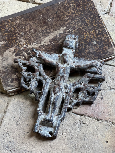 Antique Worn Cross