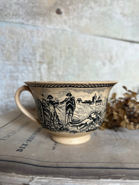 Vintage Transferware Cup