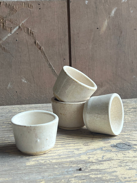 Vintage Escargot Stoneware Pots