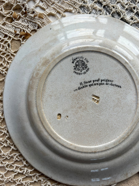 Antique Transferware Plate