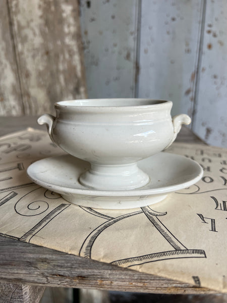 Small Creil et Montereau Vintage Souperie