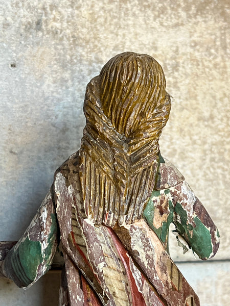 French Antique Religious Figure