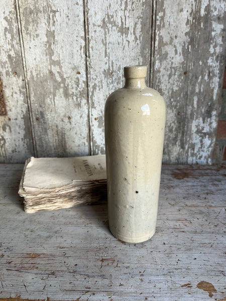 French Stoneware Bottle