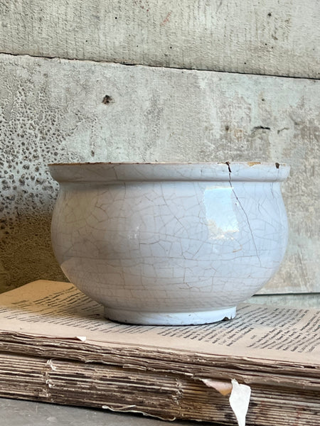 French Vintage Confitures Pot