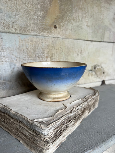 Rustic French Ombre Cafe au Lait bowl