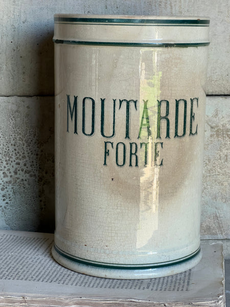 Vintage French Mustard Pot
