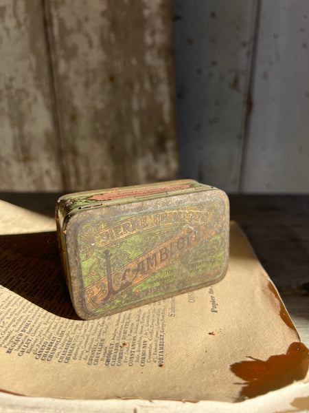 French Small Tin