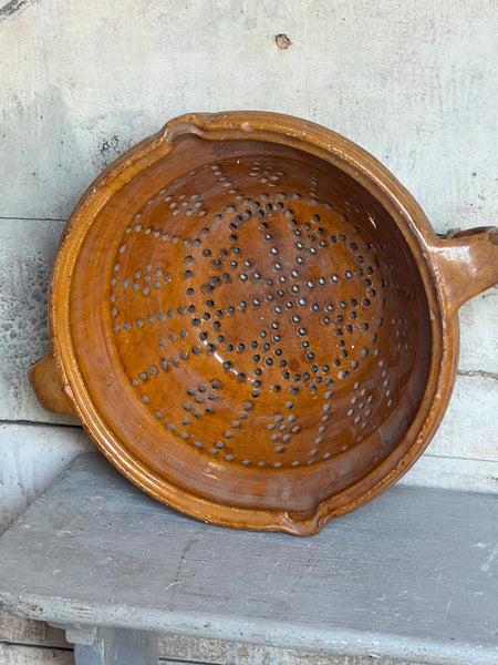 Large Vintage French Strainer