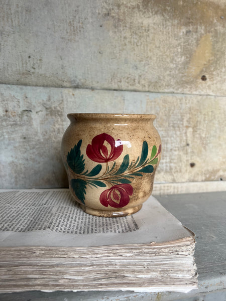 Stunning Terre de Fer Confiture Pot