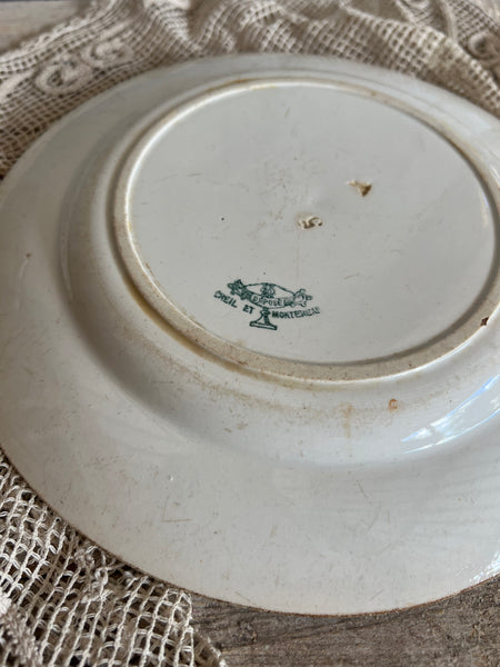 Crisp Creil et Montereau Plate