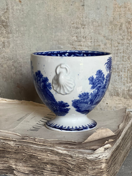 Antique Transferware Chalice