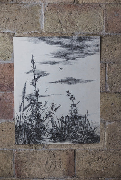 Beautiful Floral Sketch
