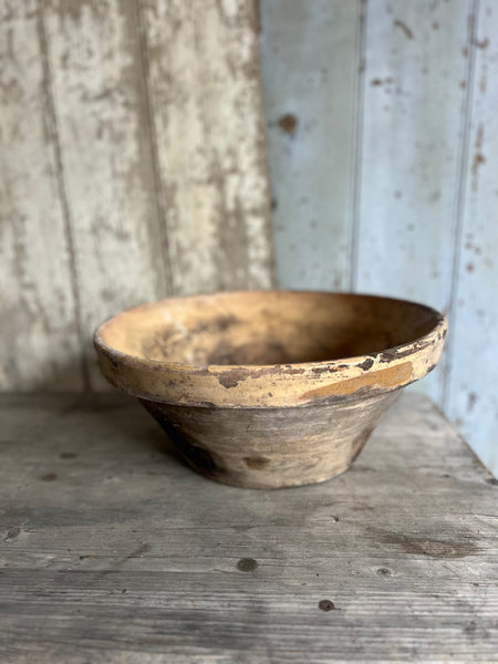 French Earthenware Mixing Bowl