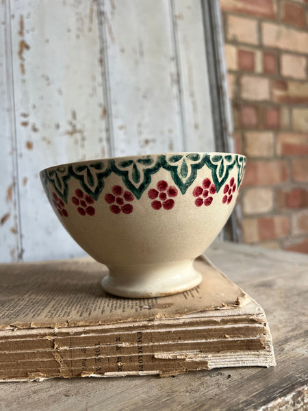 Beautifully Crazed Rustic Spongewear Cafe Au Lait