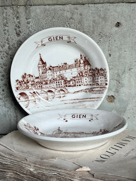Vintage Gien Mini Plates