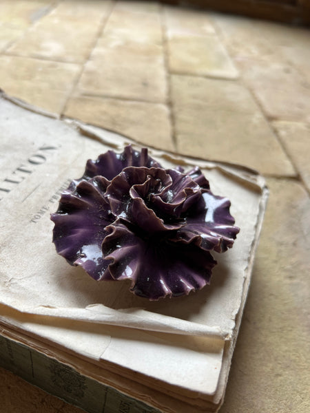Vintage Clay Flower