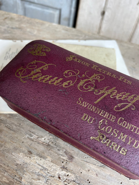 Vintage French Soap Box