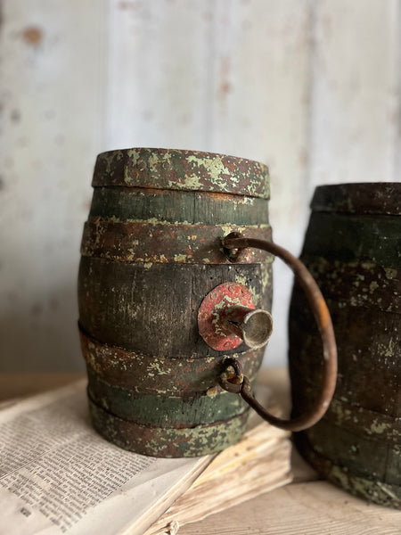 Large green Swedish Barrels