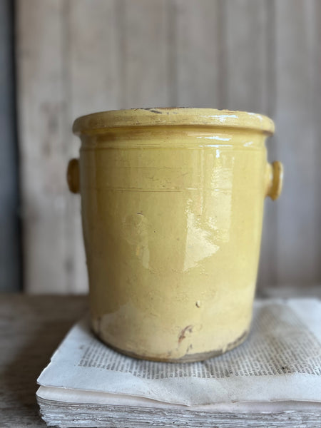 Large Vintage French Preserves Jar