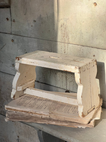 Mini Vintage French Stool