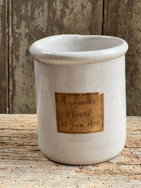 1939 French Confiture Pot