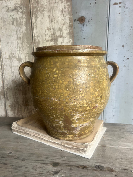 Rustic Handled French Confit Jar