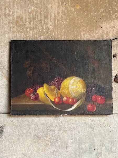 French Fruit Oil Painting