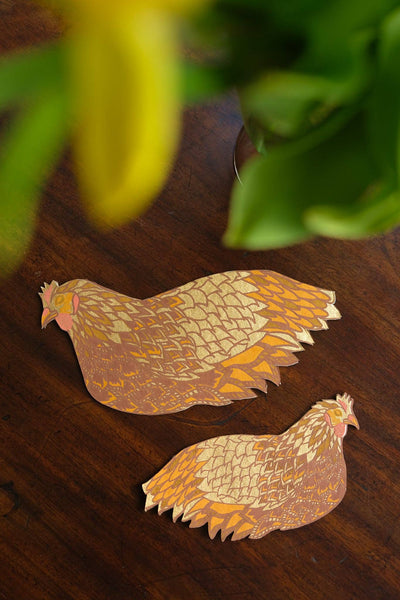 Chicken Greeting Card: C6