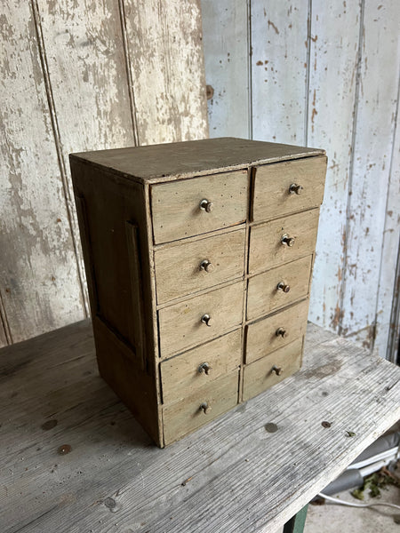 Beautiful Chippy Paint French Drawers