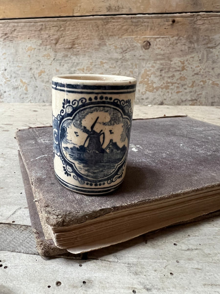Sweet Little Delft Pot