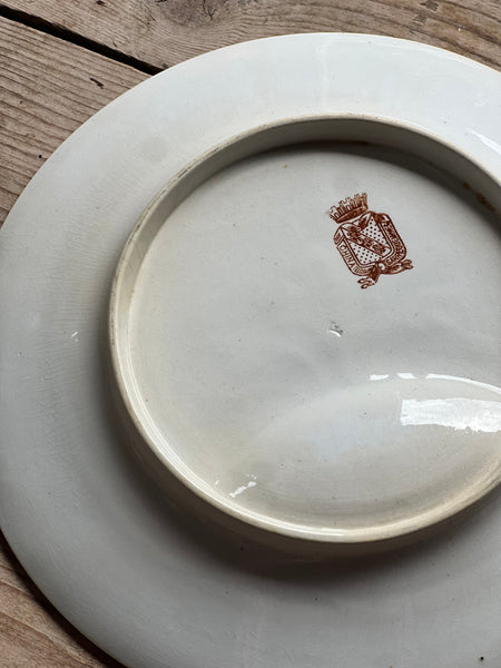 Beautiful French Meat Plate