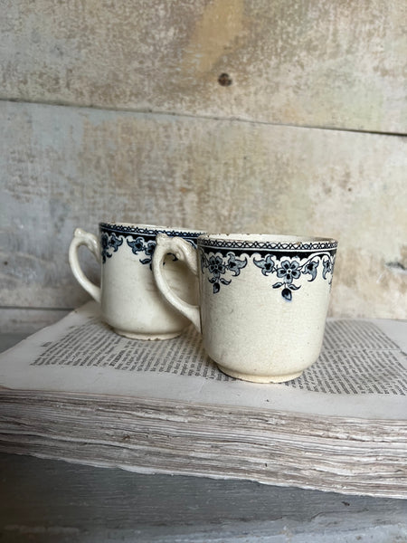 Pair of French Teacups