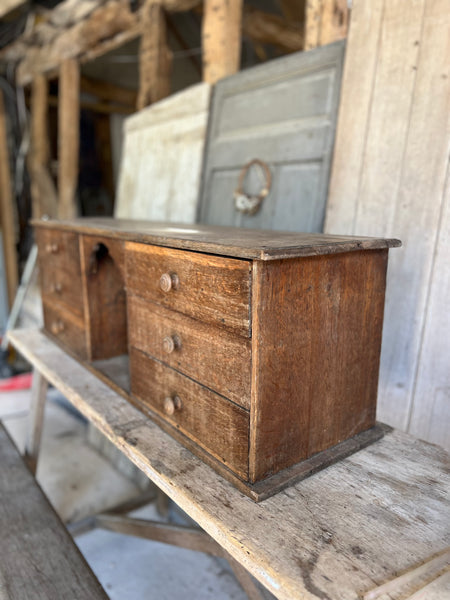 Vintage Cubby Display