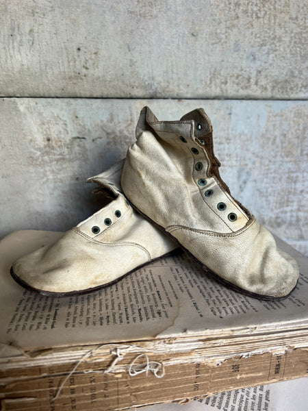 French Vintage Little Children's Boots