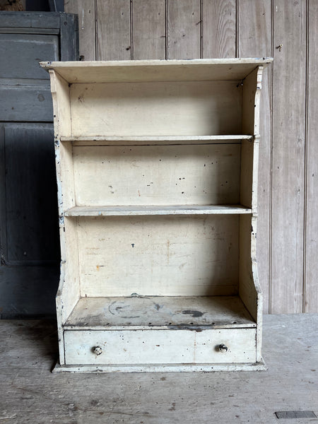 French Chippy Paint Small Shelving Unit