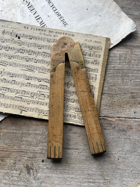 1930s Vintage Rabone Wooden 2ft  Rule