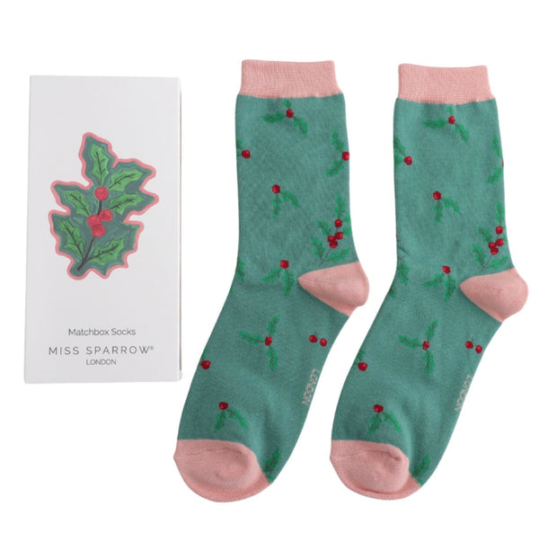 Women’s Matchbox Socks Holly Sprigs