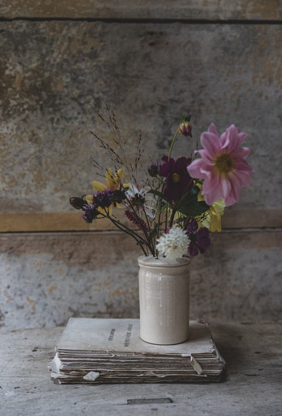 Beautiful Artisan Flower Guide with pot