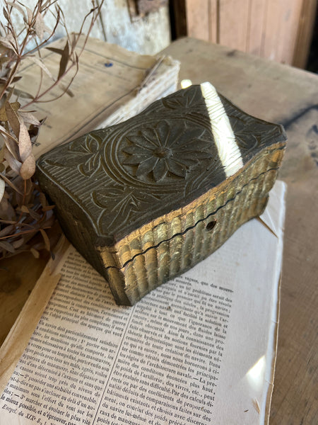 Beautiful Rustic French Wooden Box