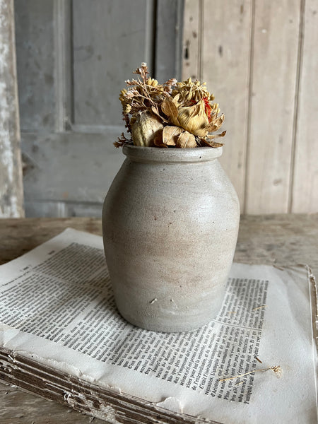 Antique French Stoneware Bottle