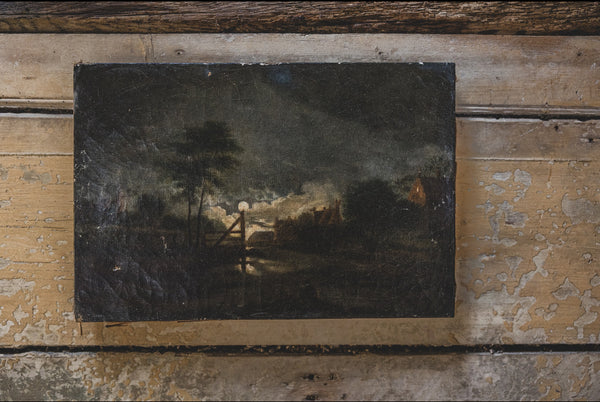 Antique Oil on Canvas