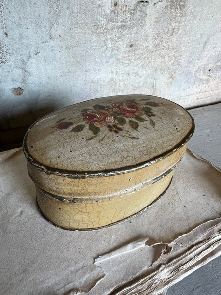 Sweet Vintage Handpainted Box
