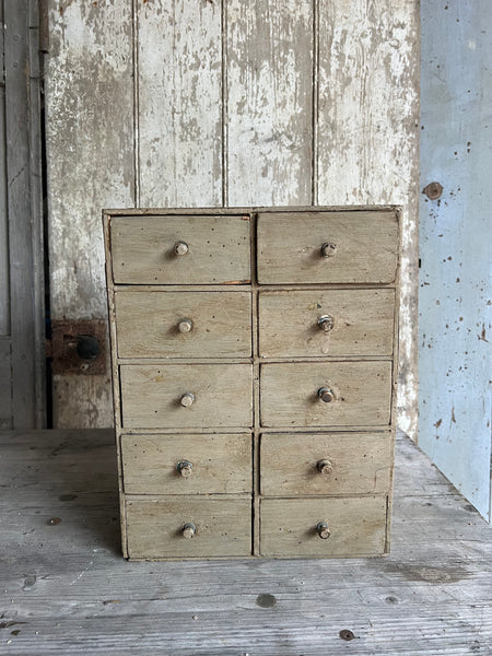 Beautiful Chippy Paint French Drawers