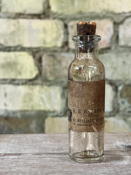 Sweet Vintage Chemist Bottle